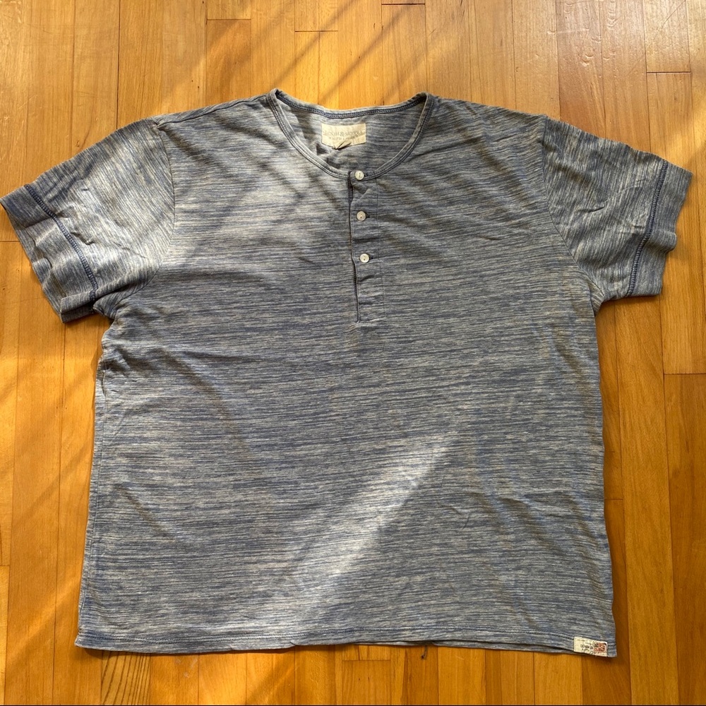 Denim & Supply Henley Tee XXL